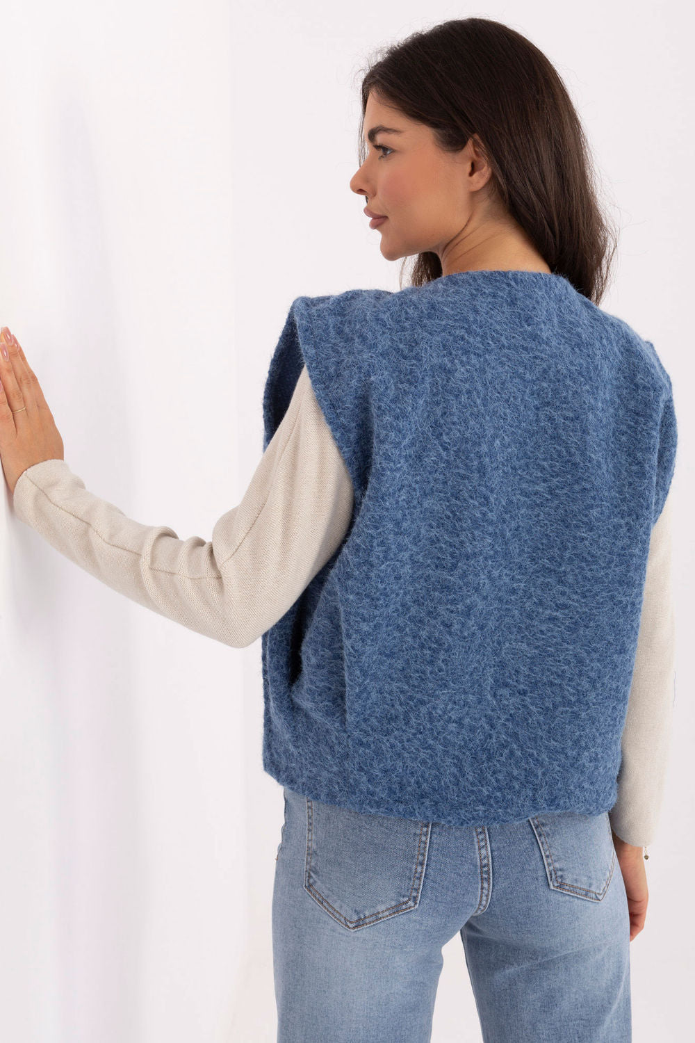 Gilet femme Rue Paris — bleu
