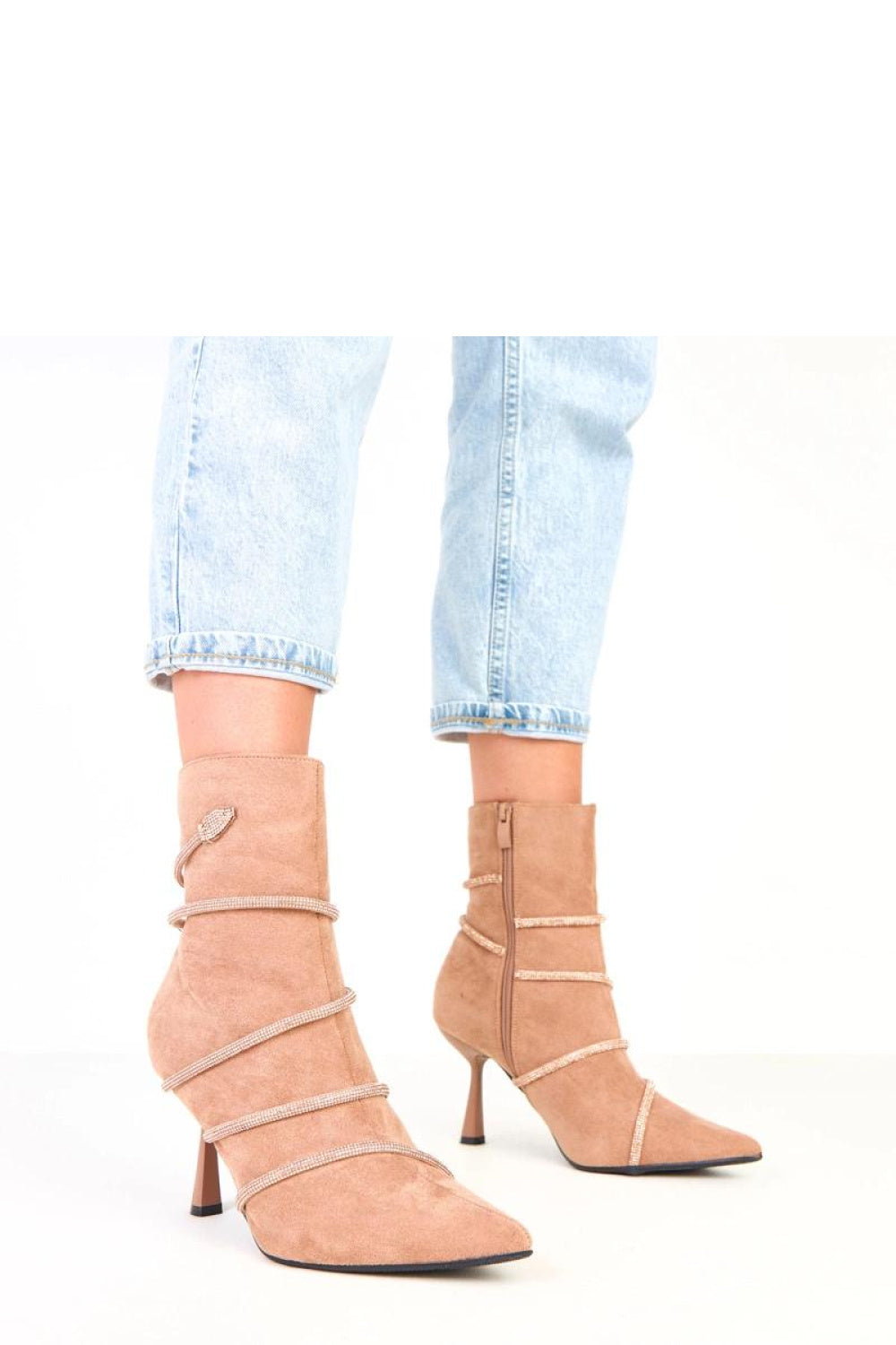 Bottes femme Solea À Talons À — beige