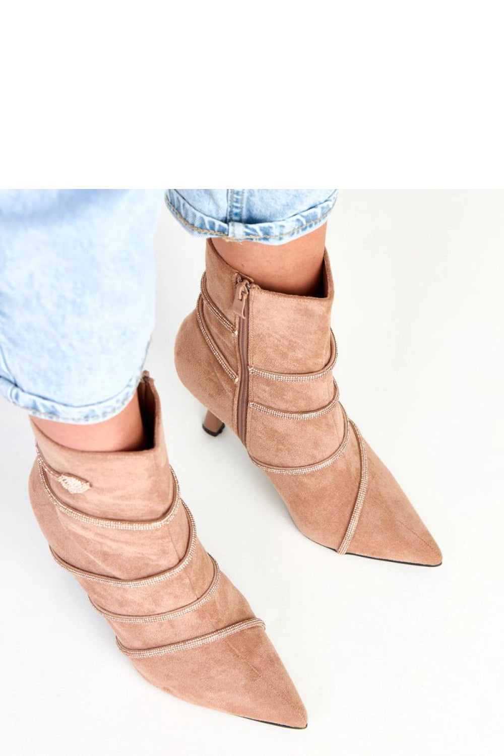 Bottes femme Solea À Talons À — beige