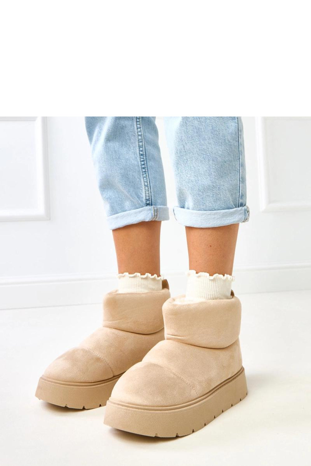Bottes femme Solea De Neige De — beige