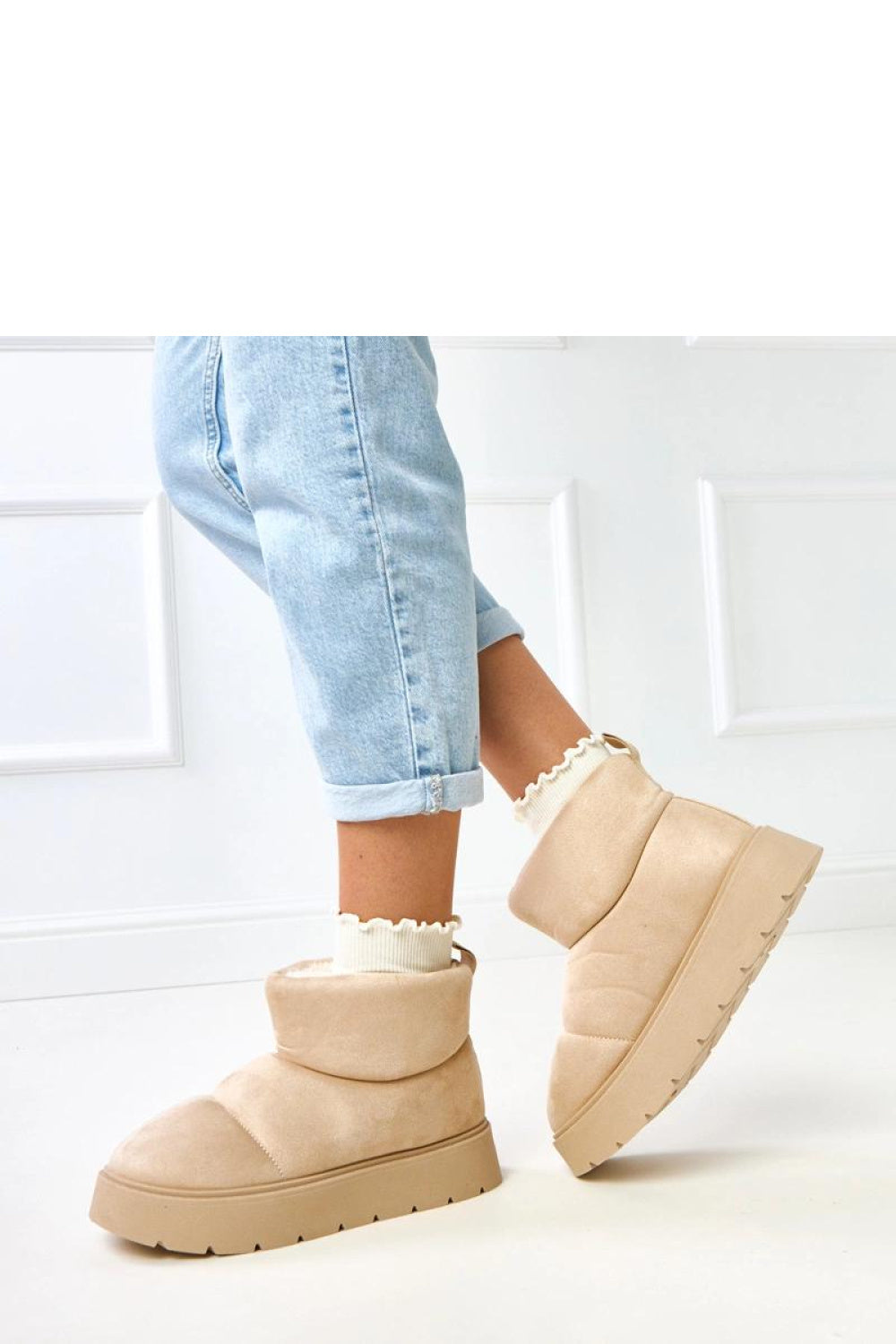 Bottes femme Solea De Neige De — beige