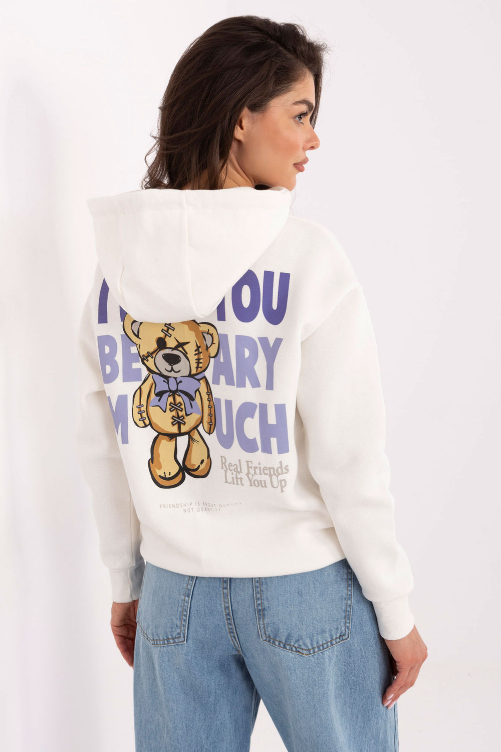 T-shirt femme Sublevel Sweatshirt Sweatshirt — blanc