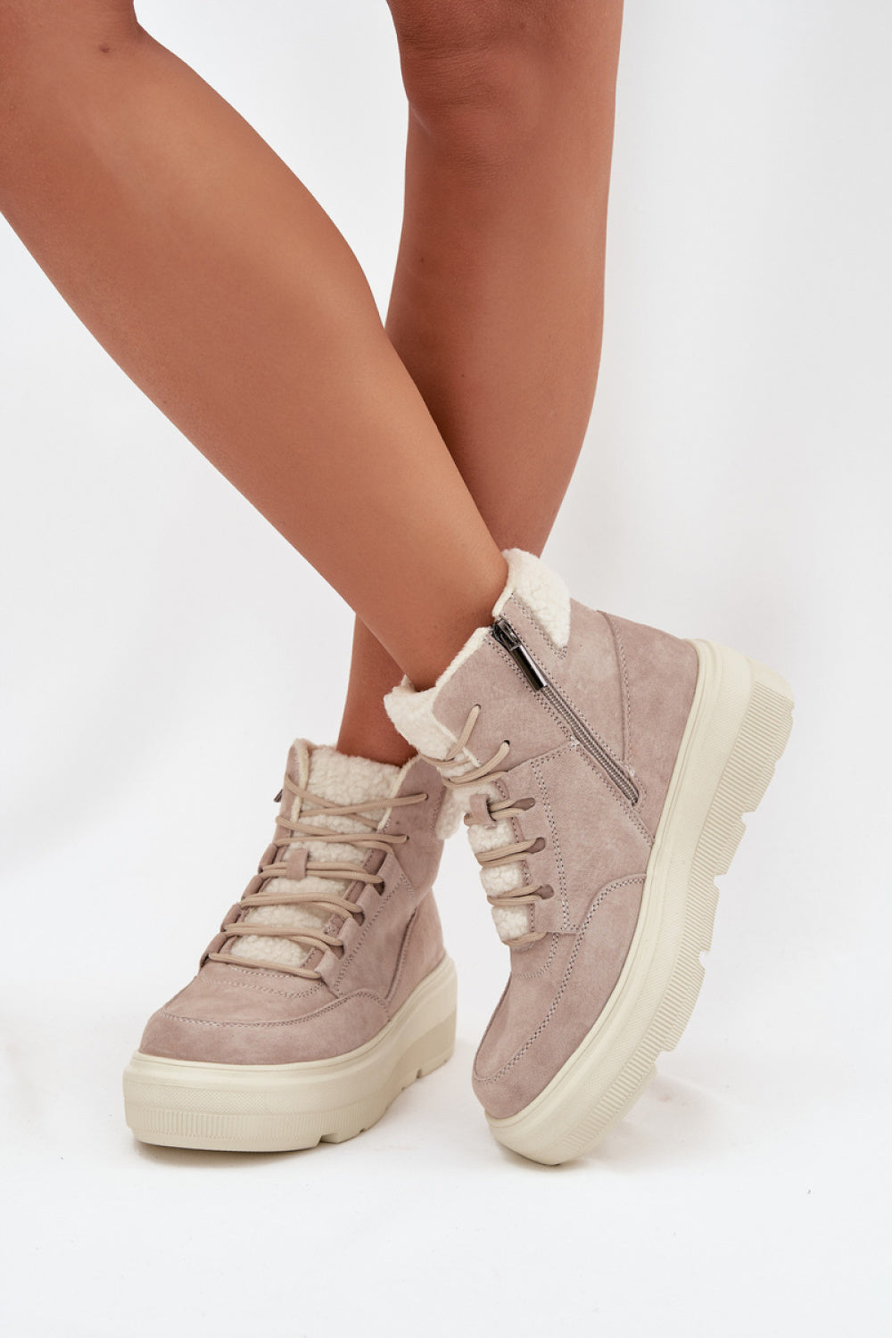 Bottes femme Step in style De Neige De — beige