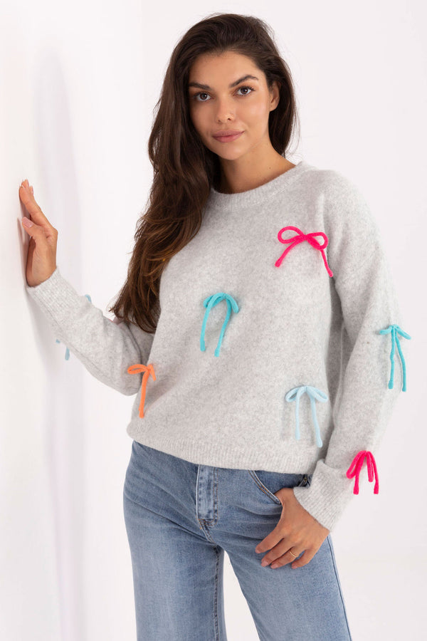 Pull femme Factory Price Chandail Chandail — gris