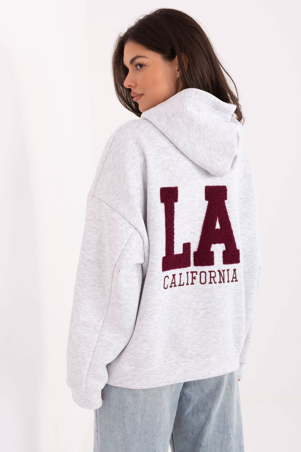 T-shirt femme Factory Price Sweatshirt Sweatshirt — gris