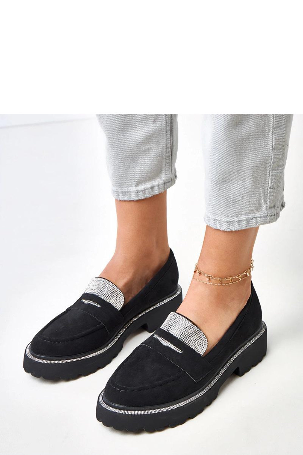 Moccasins femme Solea — noir