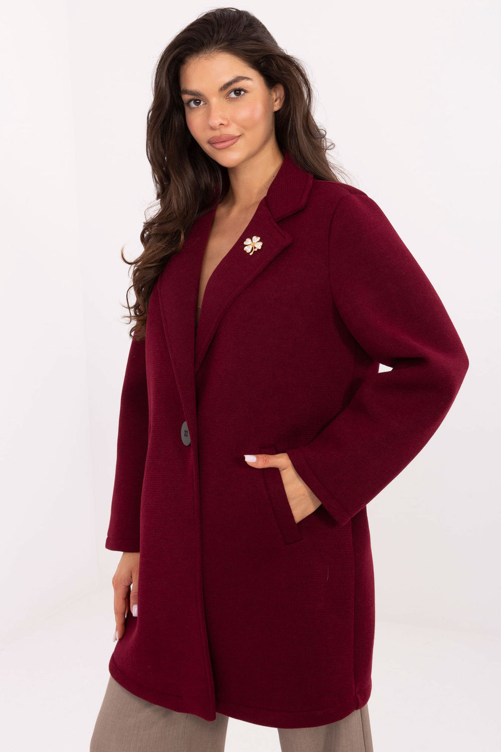 Manteau femme Rue Paris — rouge