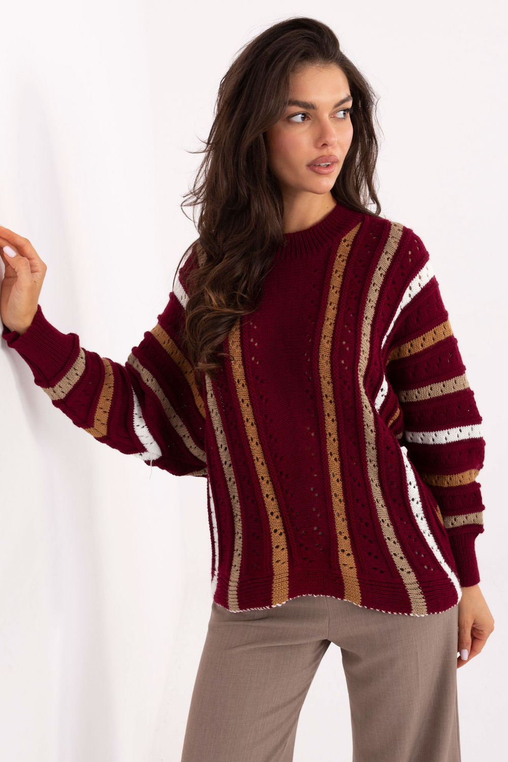 Pull femme Factory Price Chandail Chandail — rouge