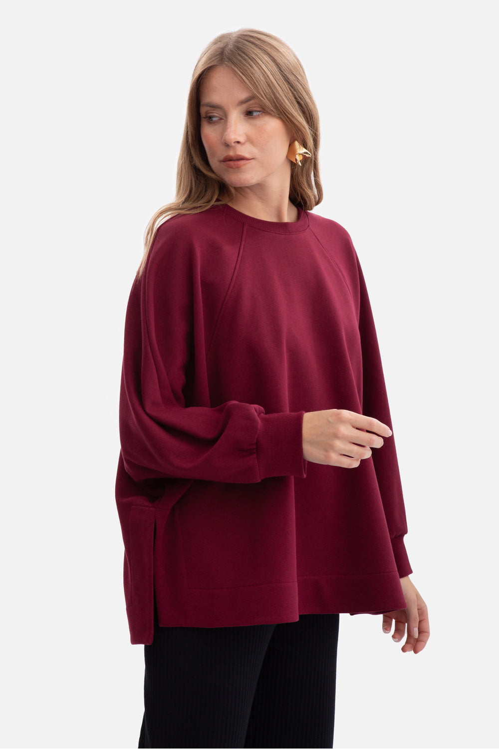 T-shirt femme BeWear Sweatshirt Sweatshirt — rouge