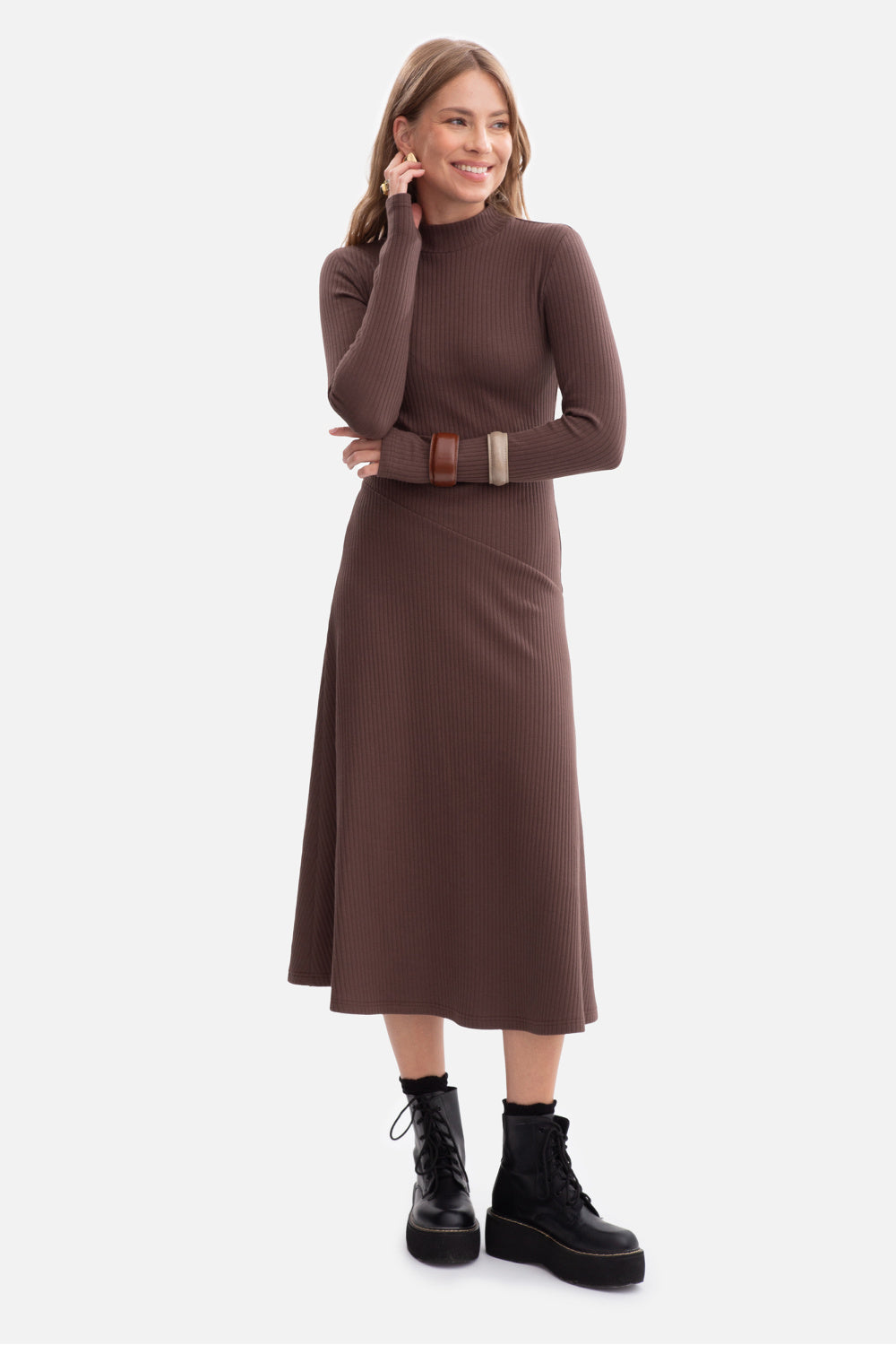 Robe femme BeWear De Jour De — brun