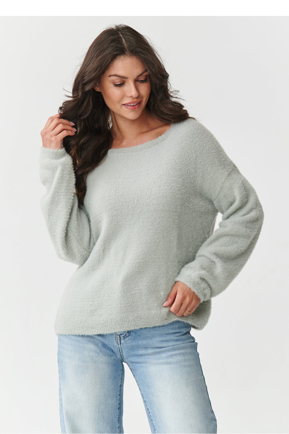 Pull femme Makadamia Chandail Chandail — gris