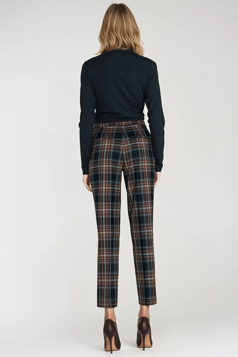 Chaussures à talons femme Nife Pantalon Pantalon — bleu marine