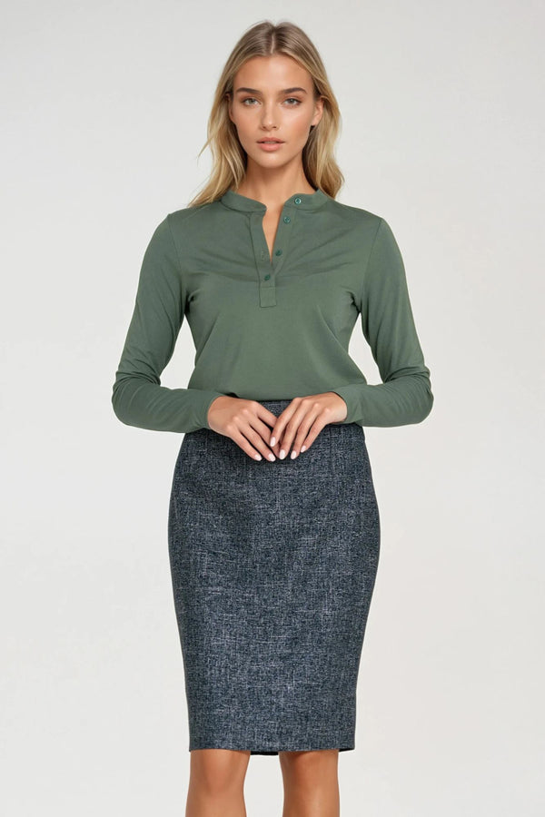 Blouse femme Nife Chemisier Chemisier — vert