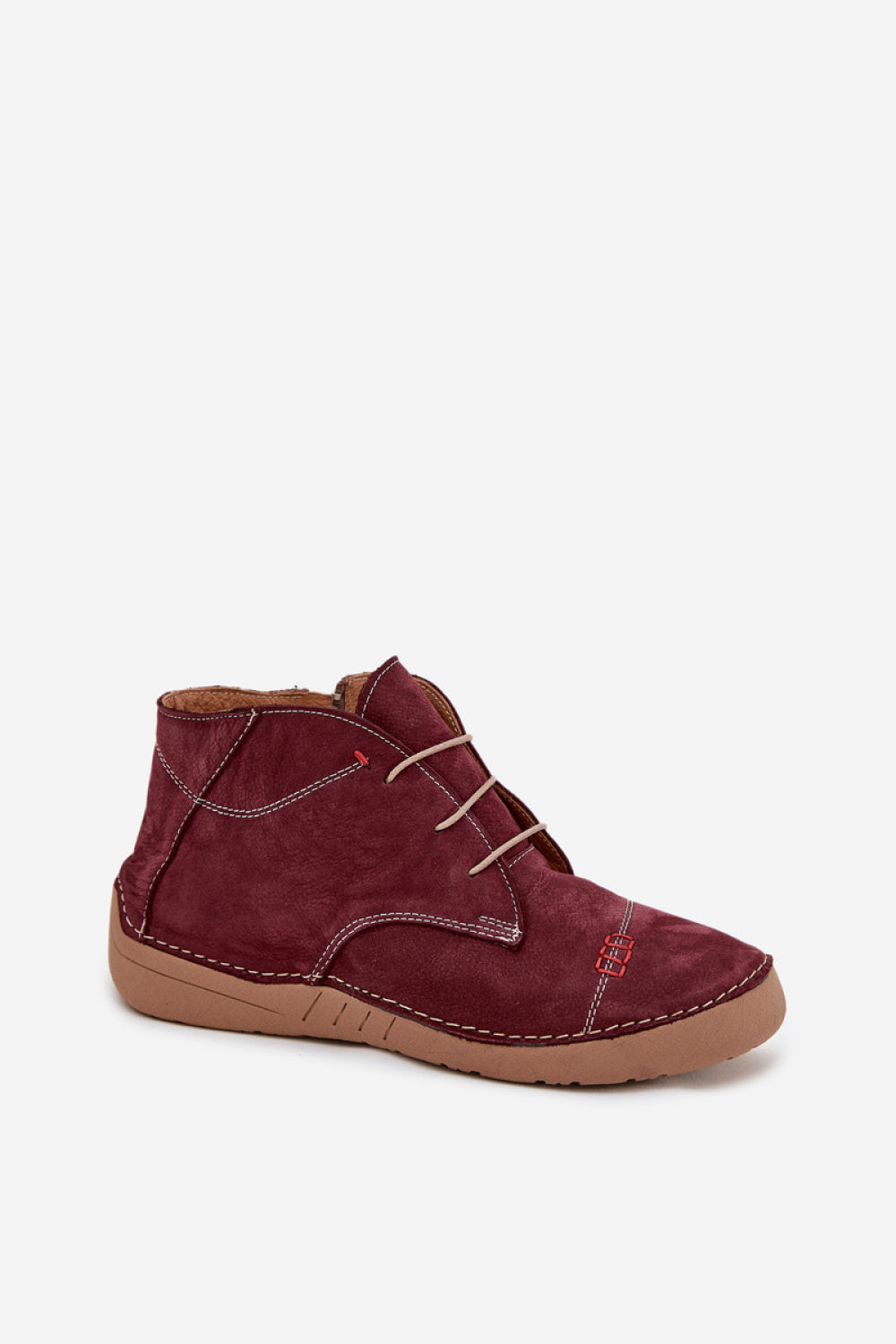 Bottes femme Step in style Chaussures Basses Chaussures — rouge