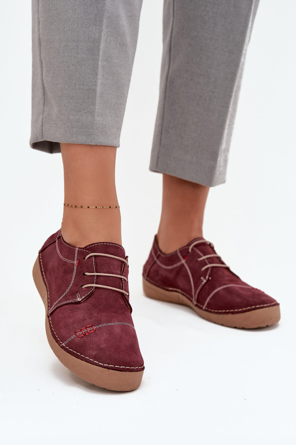 Bottes femme Step in style Chaussures Basses Chaussures — rouge