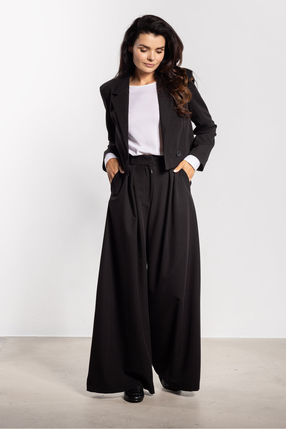 Chaussures à talons femme awama Pantalon Pantalon — noir