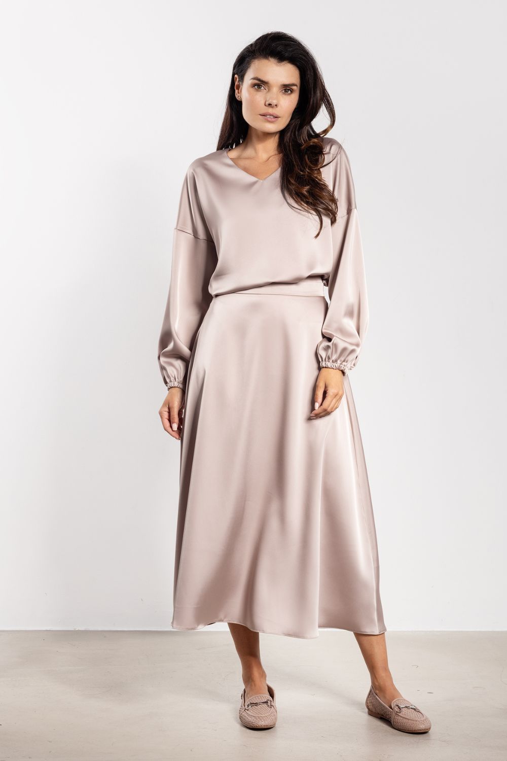 Blouse femme awama Chemisier Chemisier — beige