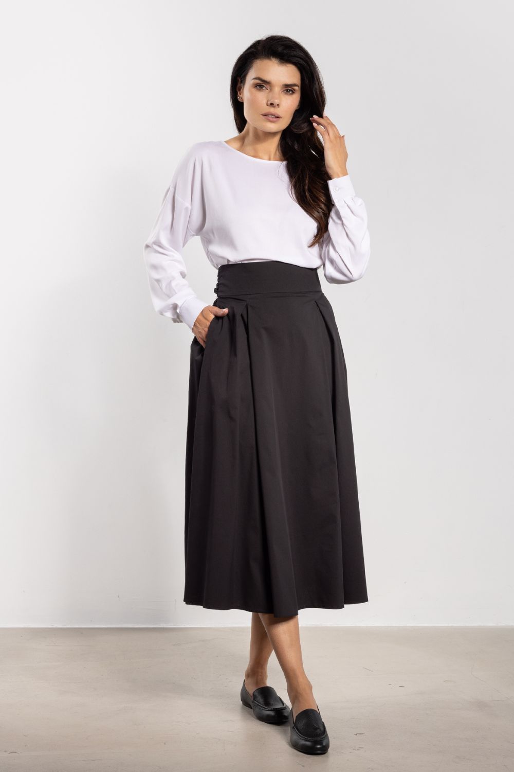 Jupe femme awama — noir