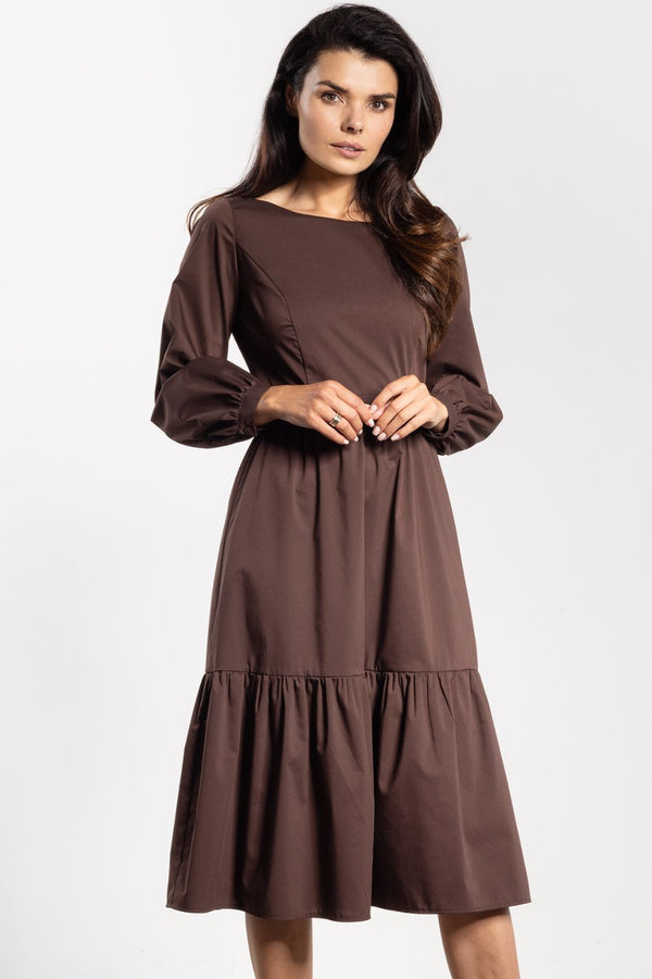 Robe femme awama De Jour De — brun