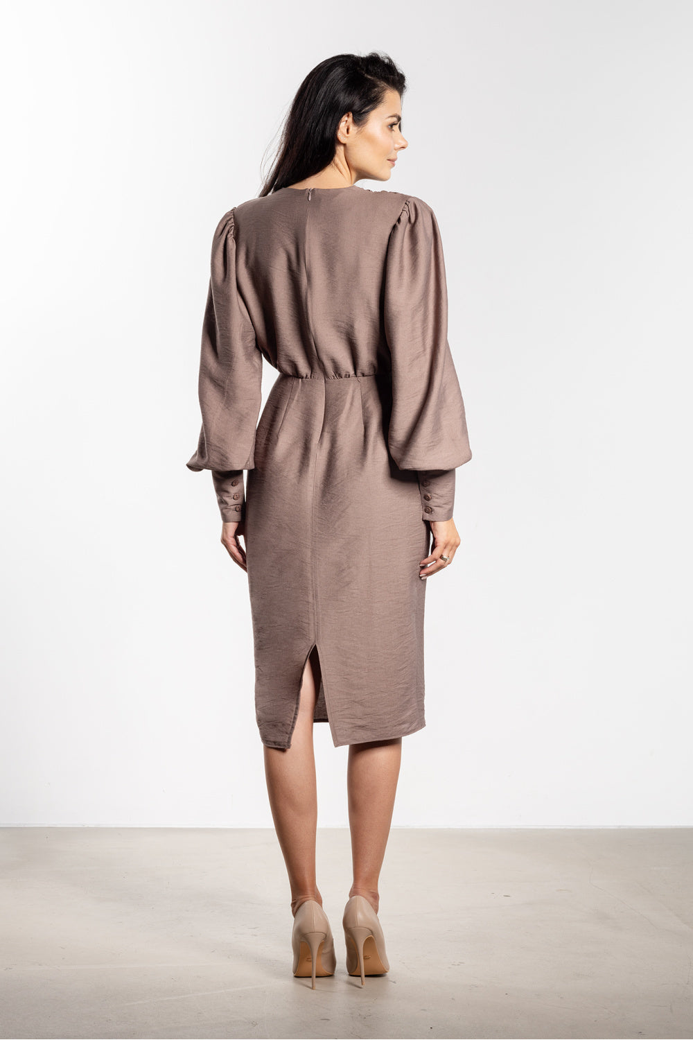 Robe femme awama De Cocktail De — brun