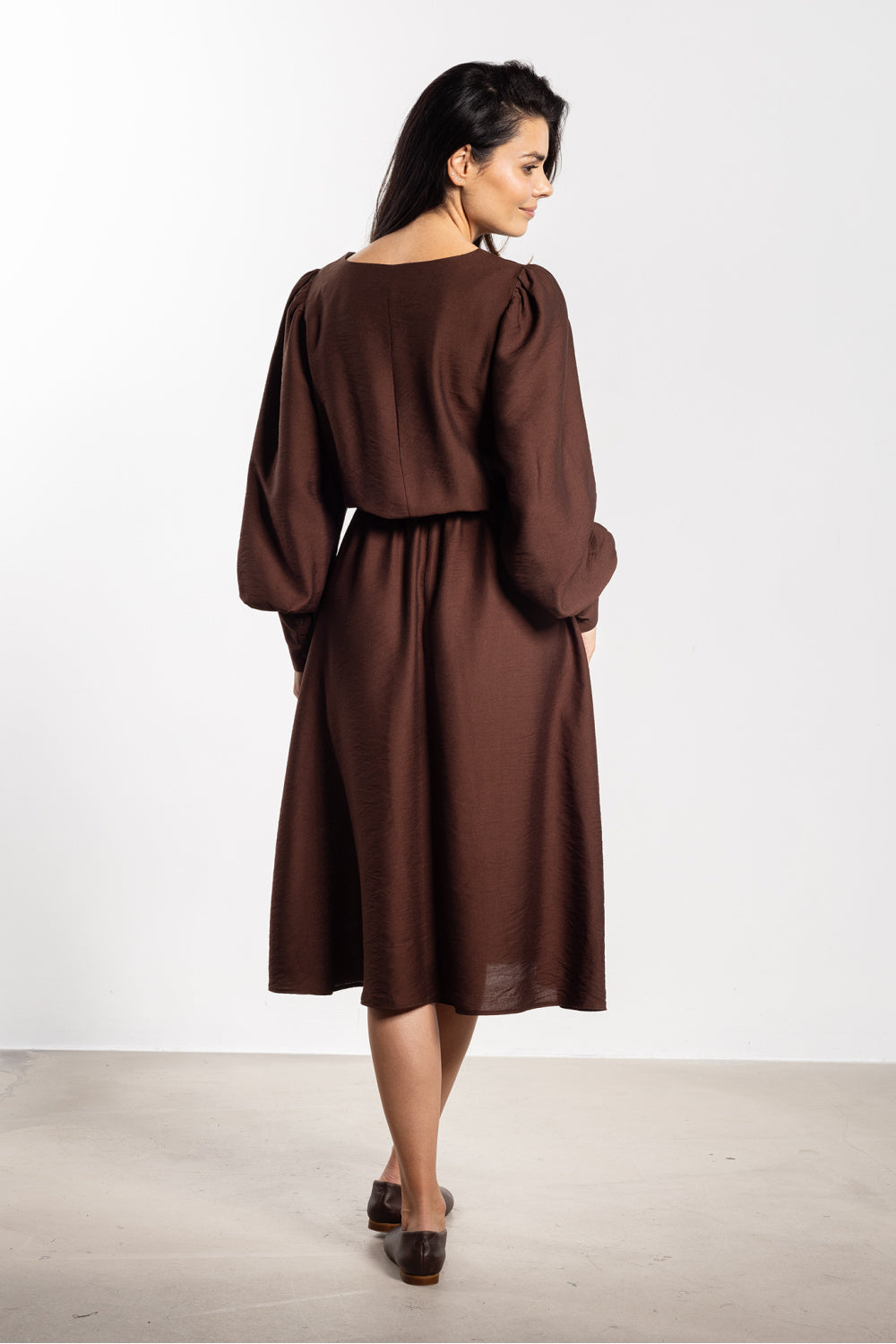Robe femme awama De Jour De — brun
