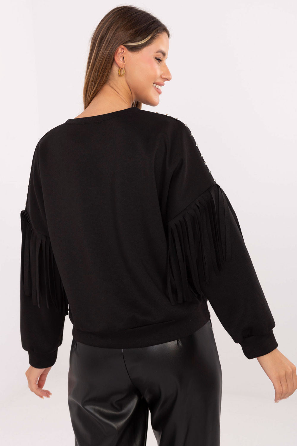 T-shirt femme Rue Paris Sweatshirt Sweatshirt — noir