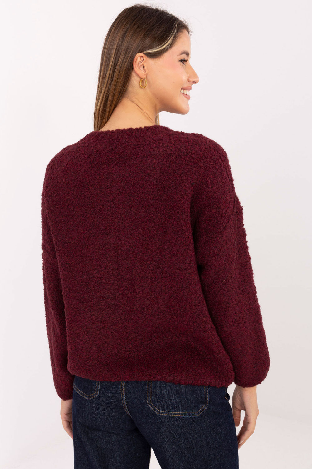 Cardigan femme Rue Paris — rouge