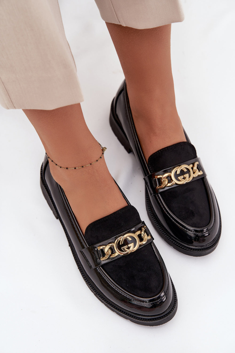 Moccasins femme Step in style — noir