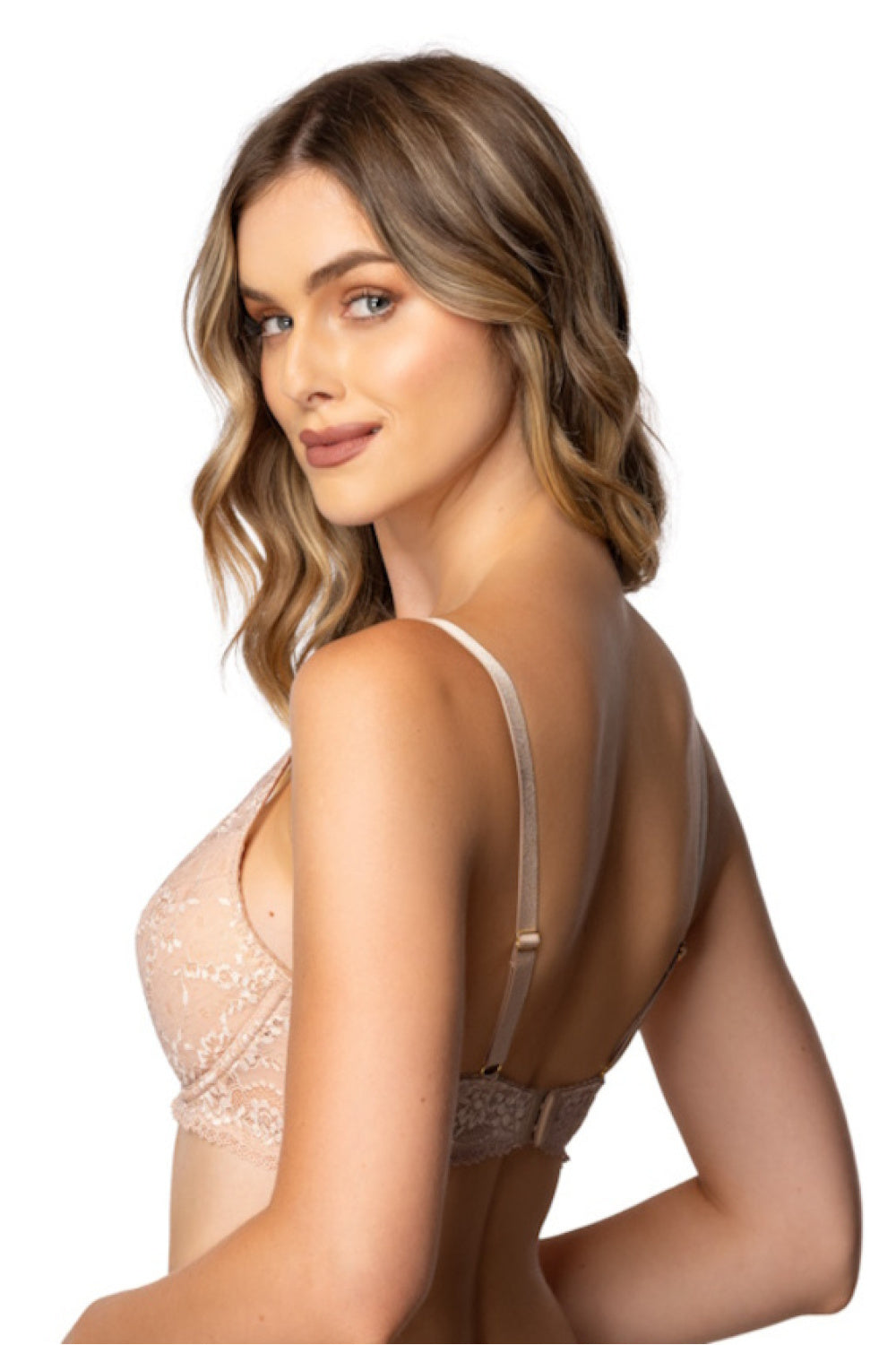 Soutien-gorge push-up femme Mat — beige