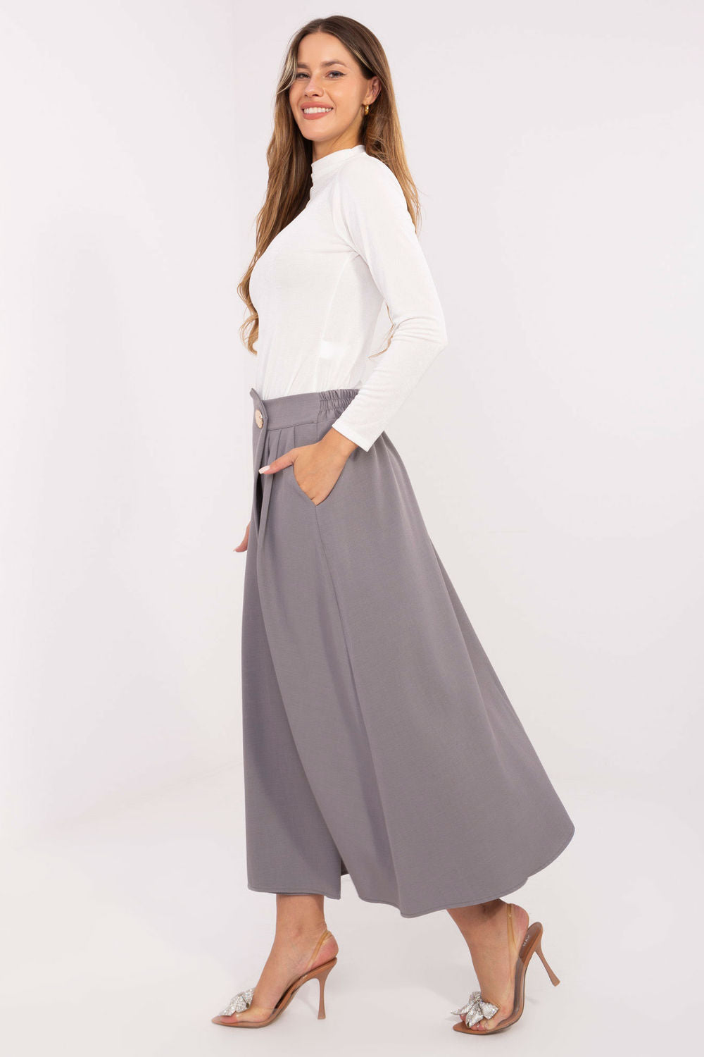 Jupe femme Rue Paris — gris