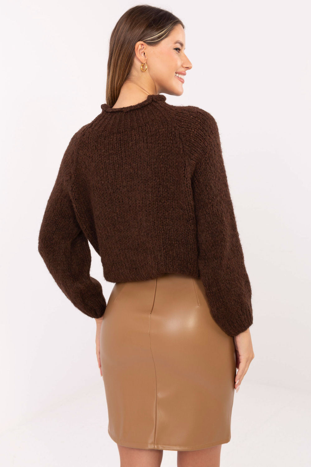 Jupe femme Rue Paris Courte Courte — brun