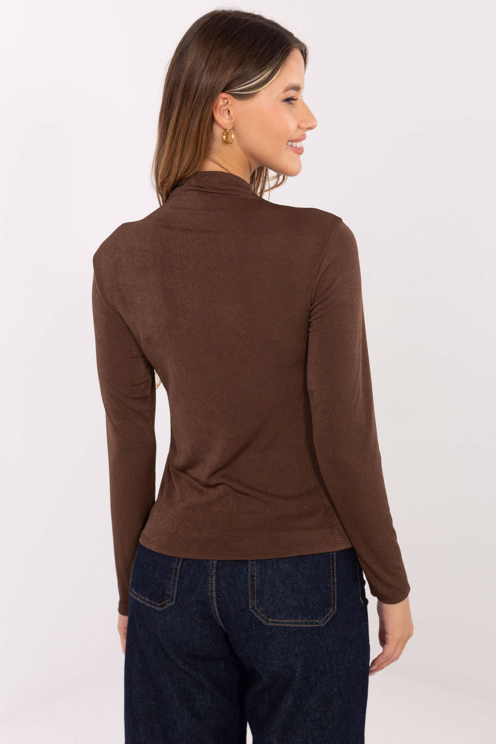 Blouse femme Rue Paris Chemisier Chemisier — brun