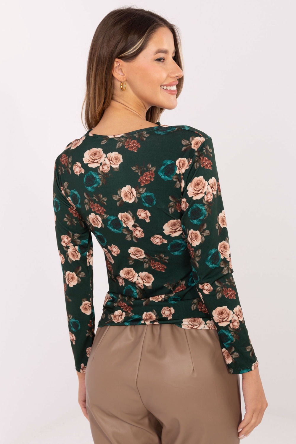 Blouse femme Rue Paris Chemisier Chemisier — vert