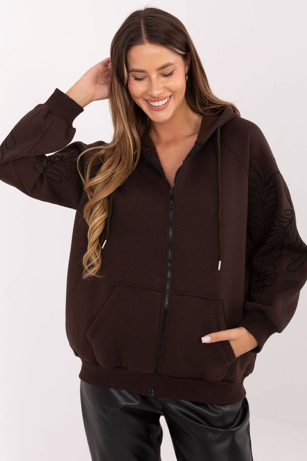 T-shirt femme Relevance Sweatshirt Sweatshirt — brun