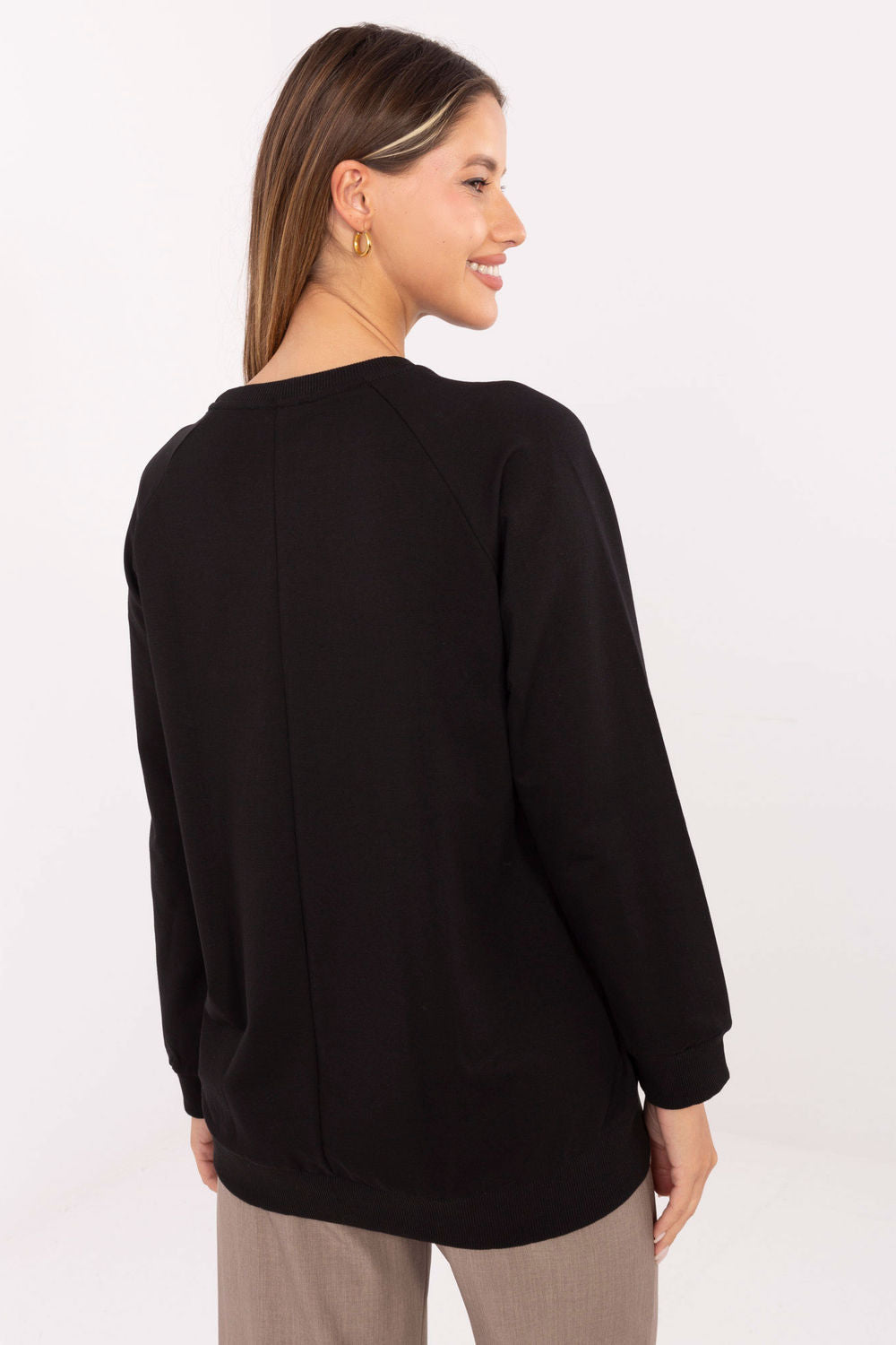 T-shirt femme Relevance Sweatshirt Sweatshirt — noir