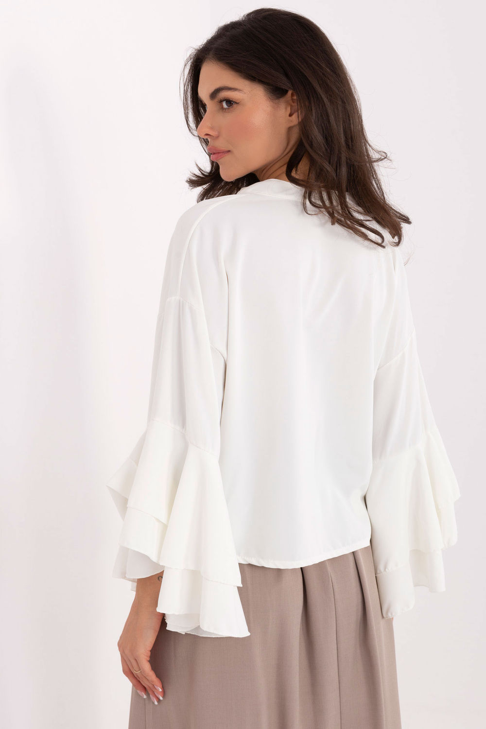 Blouse femme Rue Paris — beige