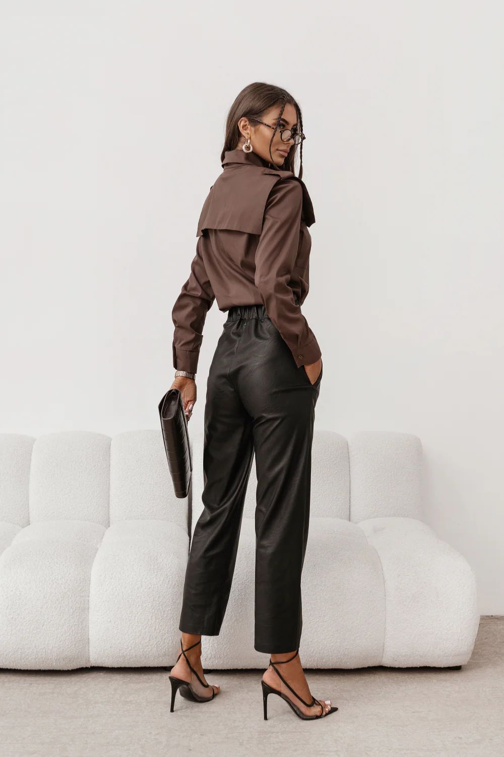 Blouse femme LaBalancia — brun