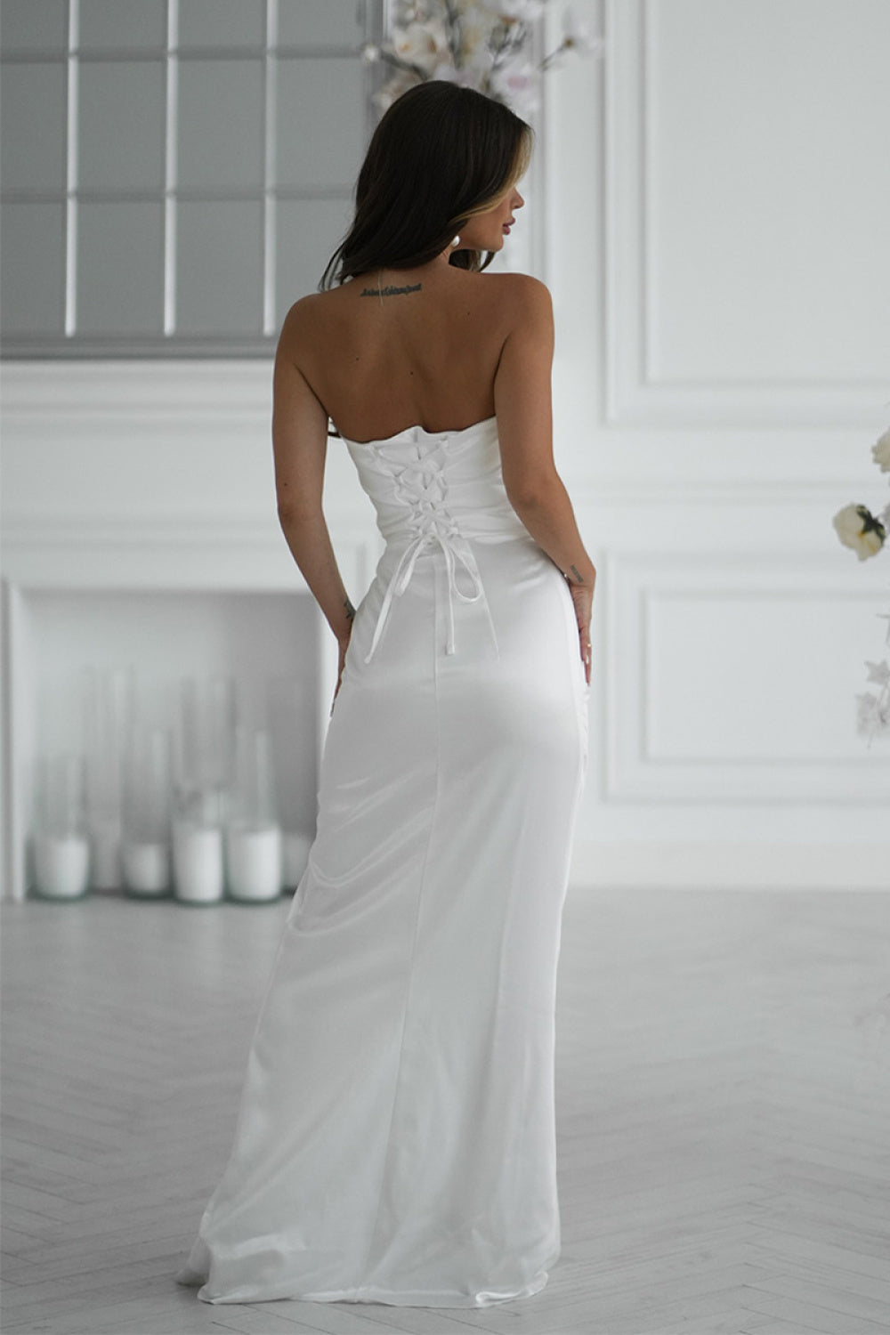 Robe femme Bicotone Longue Longue — beige