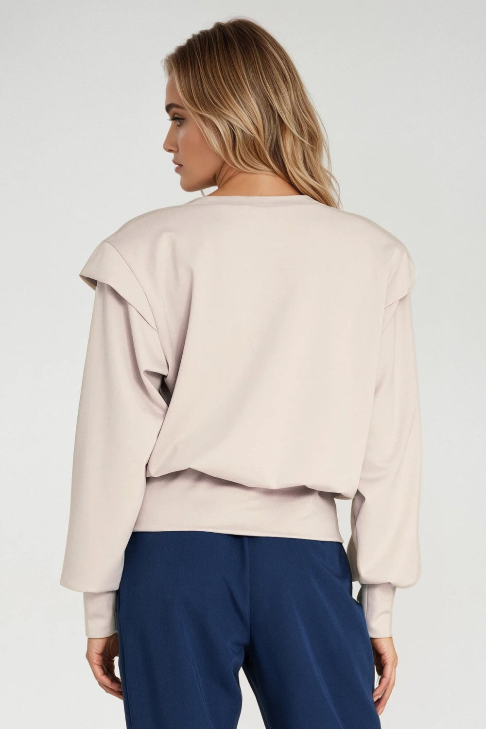 T-shirt femme Nife Sweatshirt Sweatshirt — beige