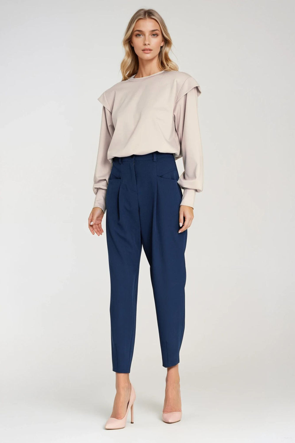 T-shirt femme Nife Sweatshirt Sweatshirt — beige
