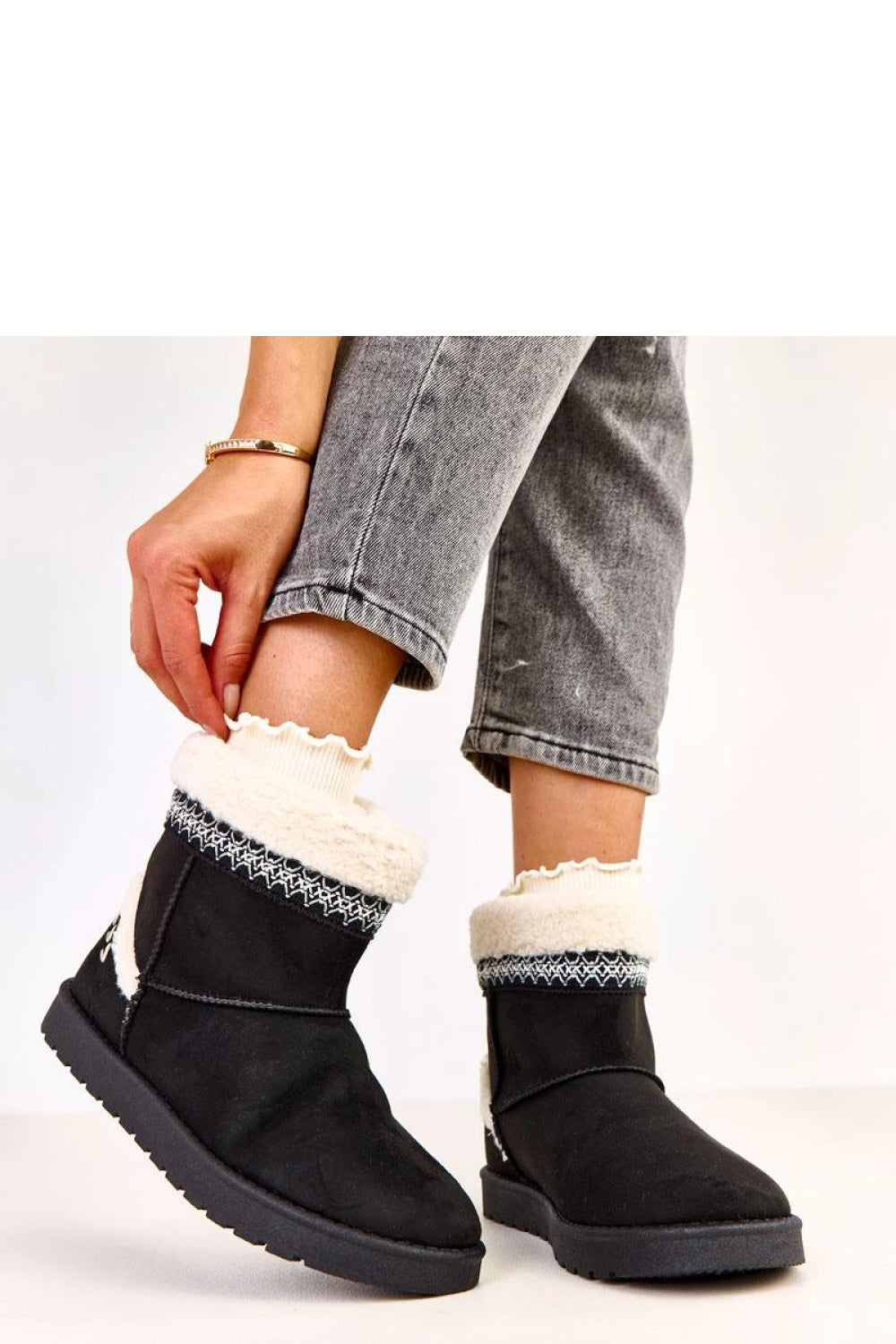 Bottes femme Solea De Neige De — noir