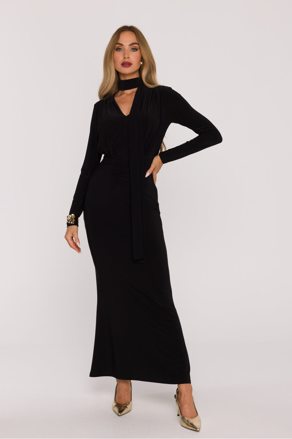 Robe femme Moe Longue Longue — noir