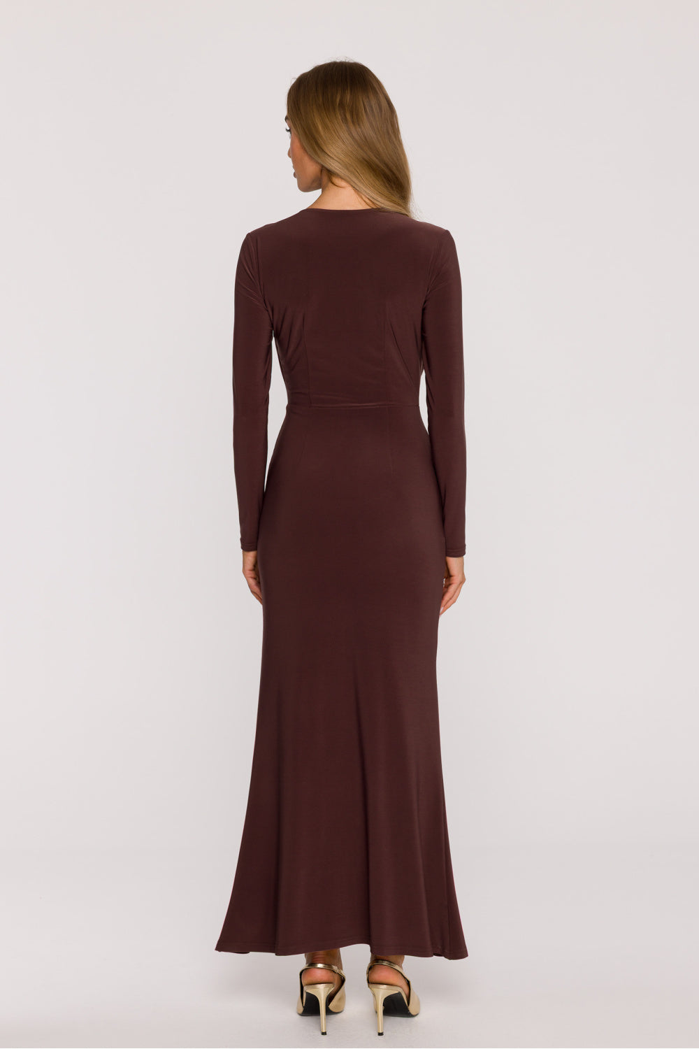Robe femme Moe Longue Longue — brun
