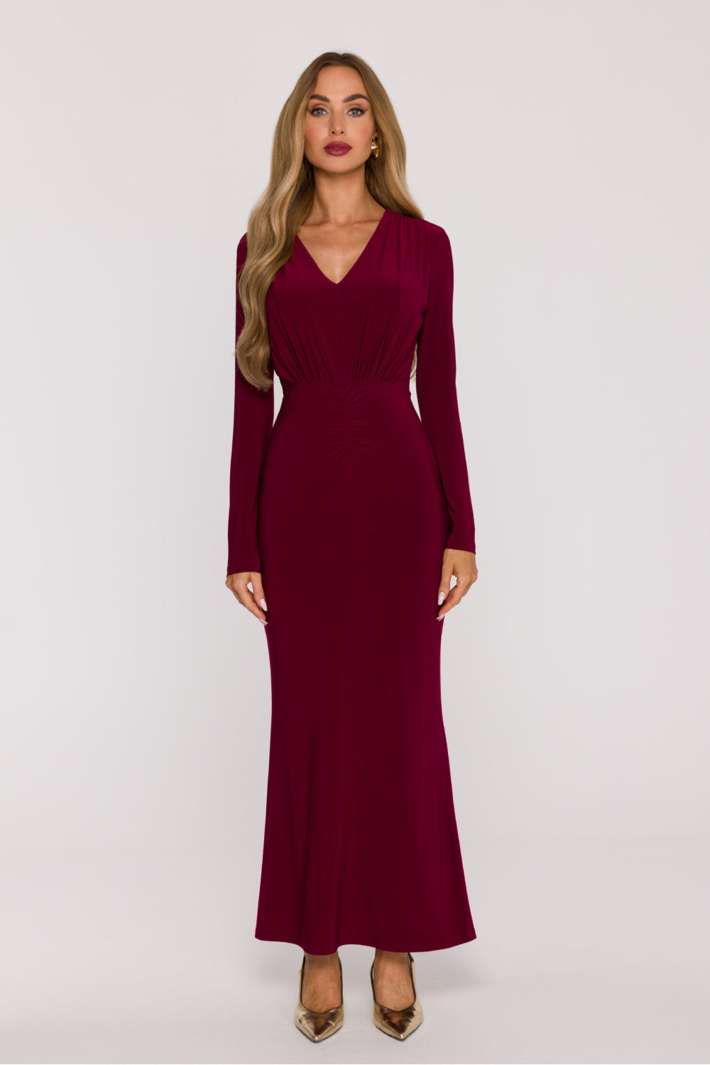Robe femme Moe Longue Longue — rouge