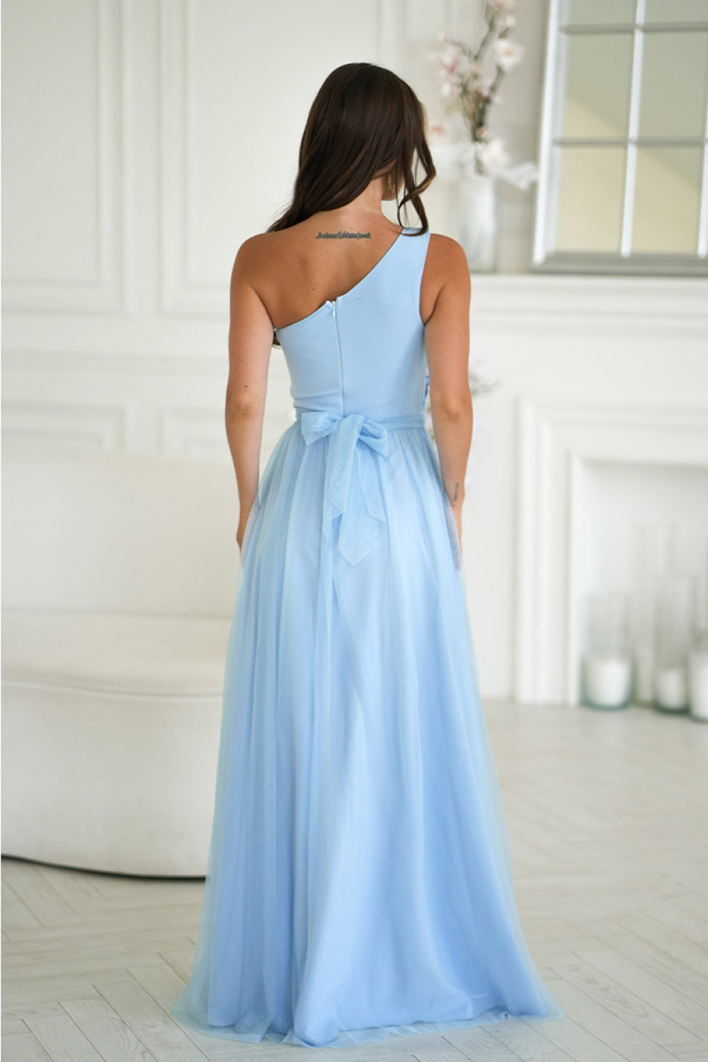 Robe femme Bicotone Longue Longue — bleu