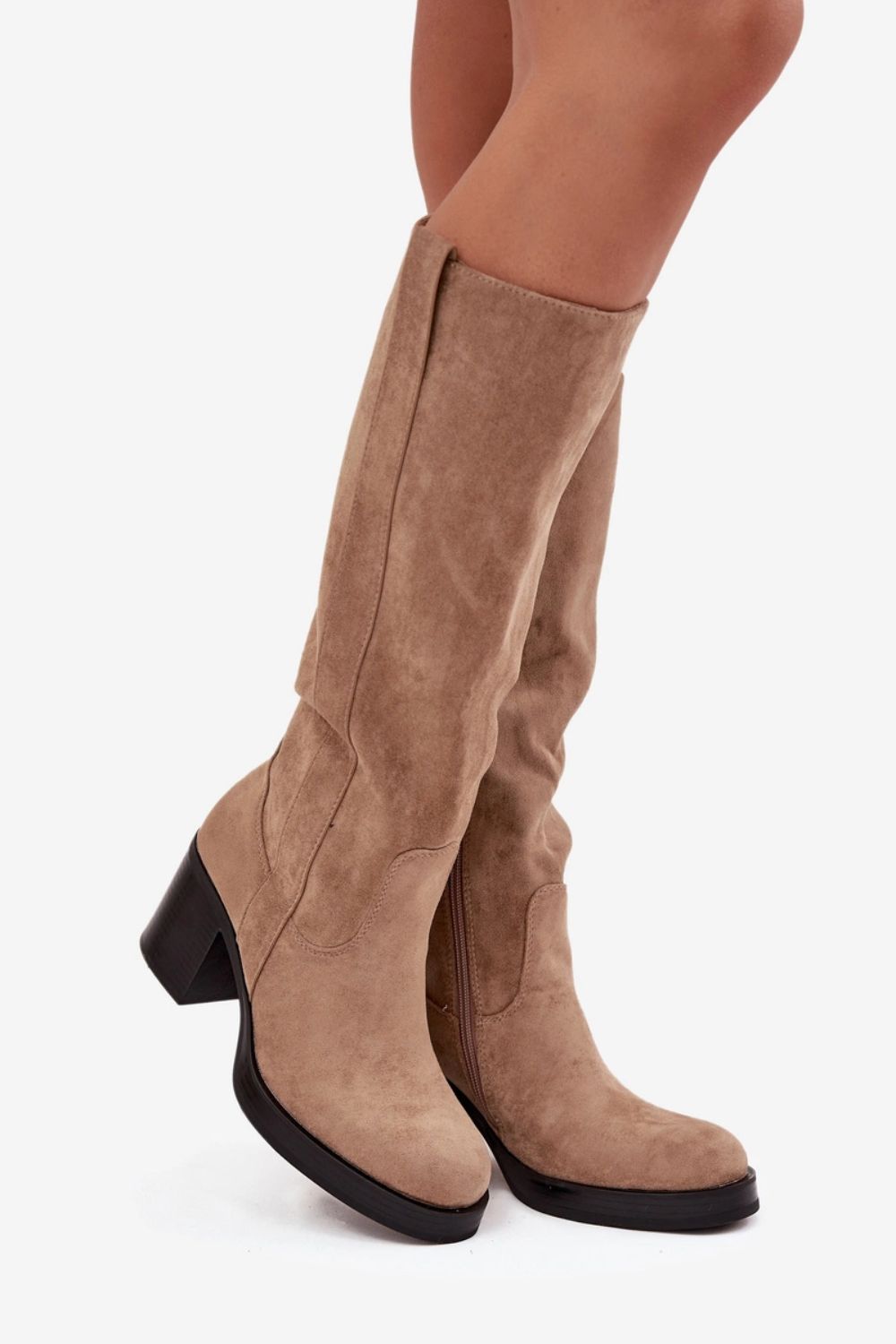 Bottes femme Step in style À Talons À — beige