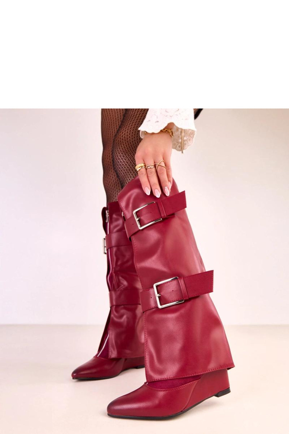 Bottes femme Solea Cothurnes Cothurnes — rouge