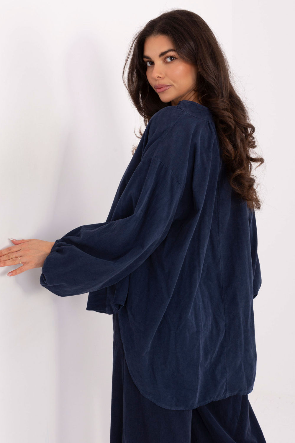 Blouse femme Italy Moda Chemisier Chemisier — bleu marine