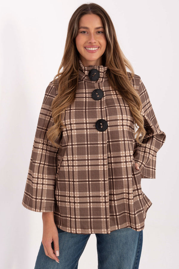 Manteau femme Italy Moda — brun