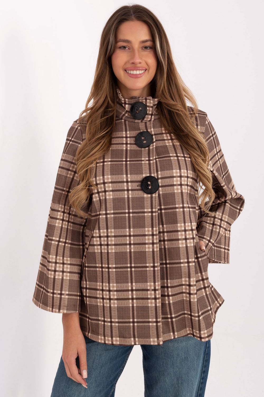 Manteau femme Italy Moda — brun